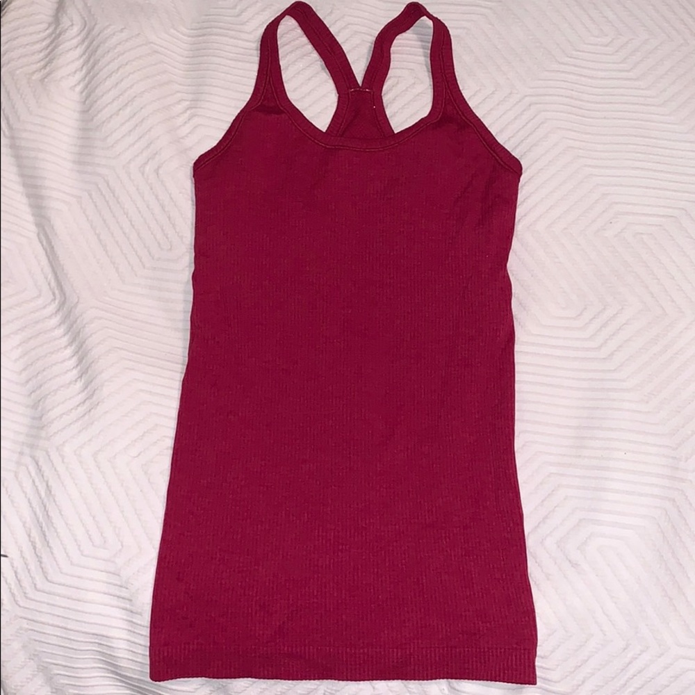 Red Lululemon Tank